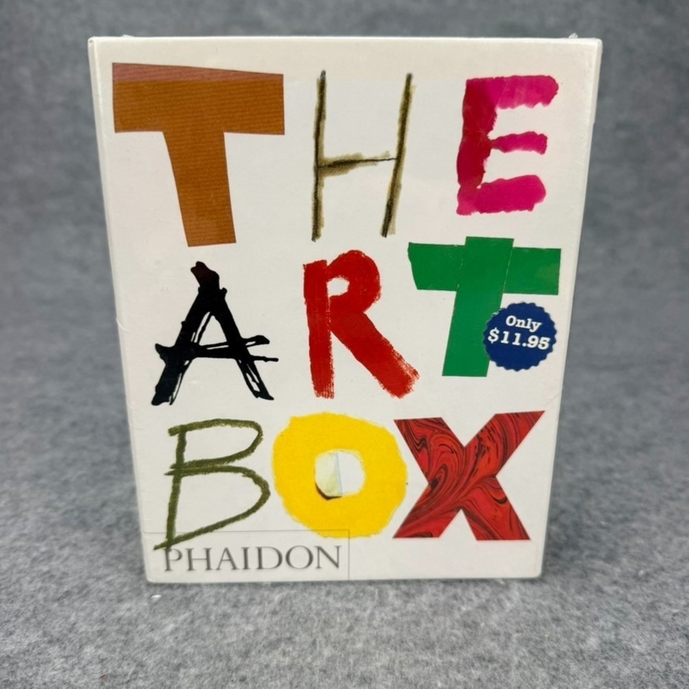 The Art Box SEALED Phaidon Blue Box 25 Art Greeting Cards w Envelopes 1998